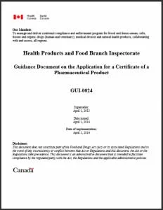 Certificate of Pharmaceutical Product Authentication