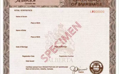 Marriage Certificate Authentication