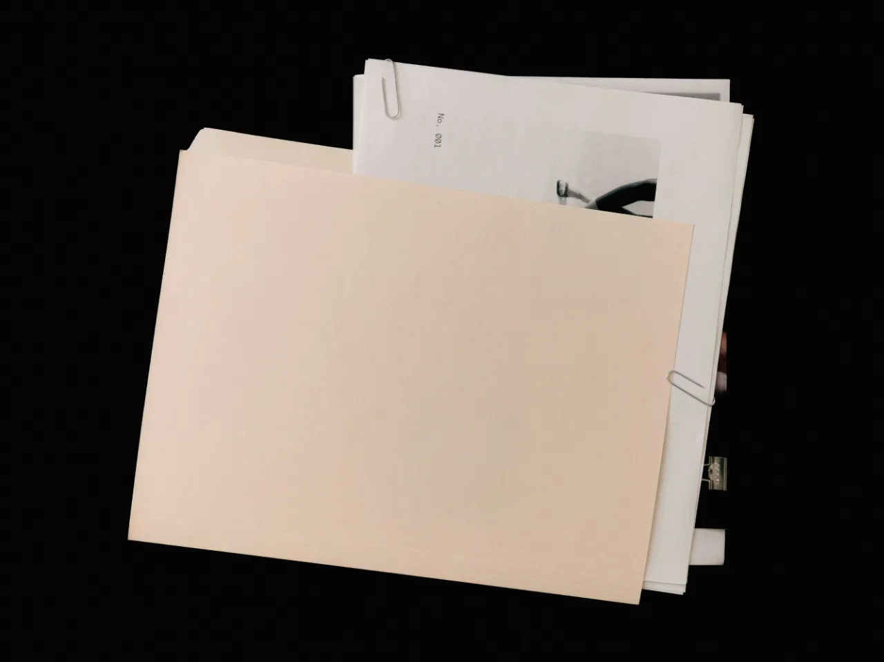 Folders representing the different types of criminal record checks in Canada
