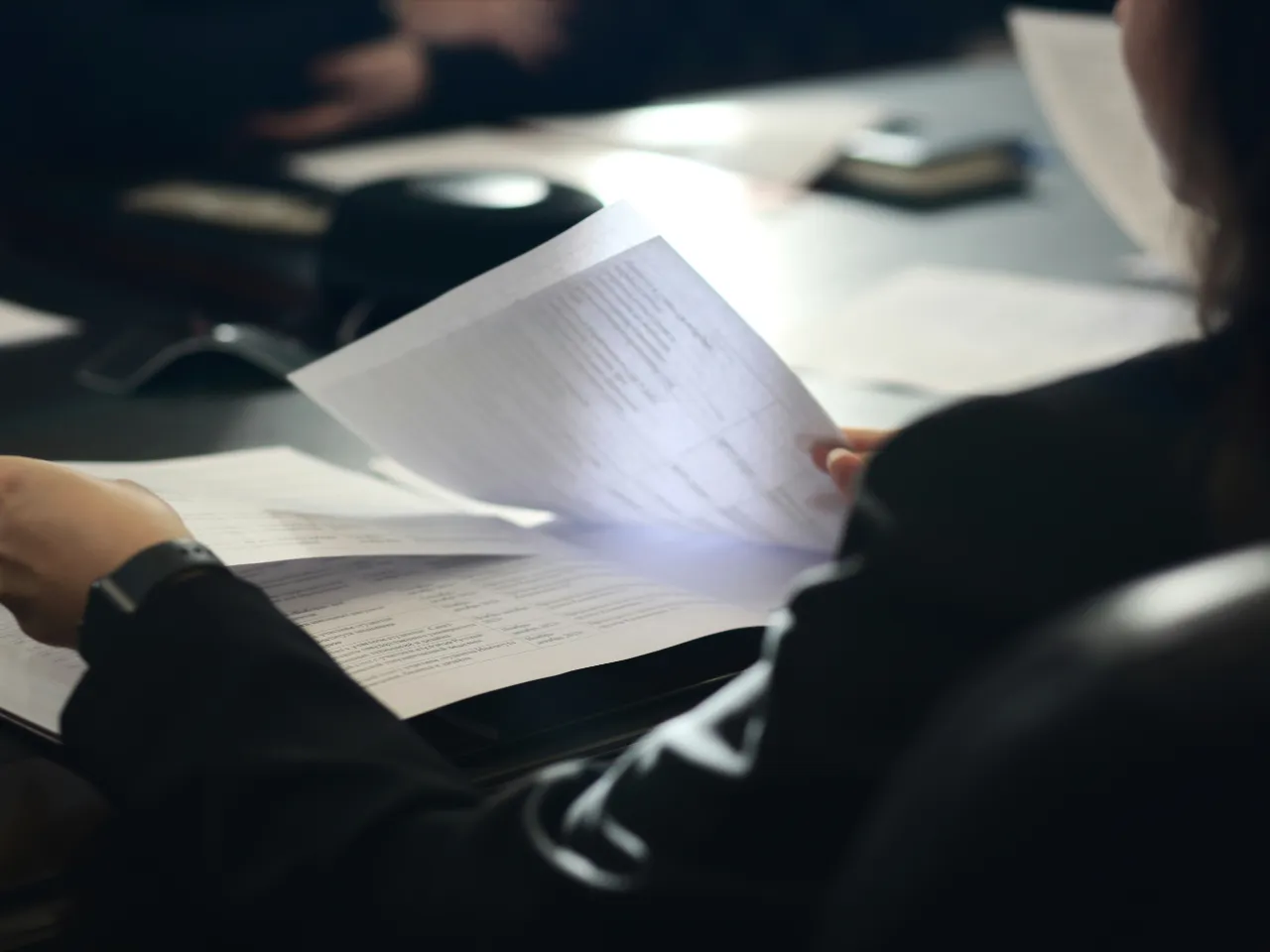 Reviewing which type of record check an organization requires