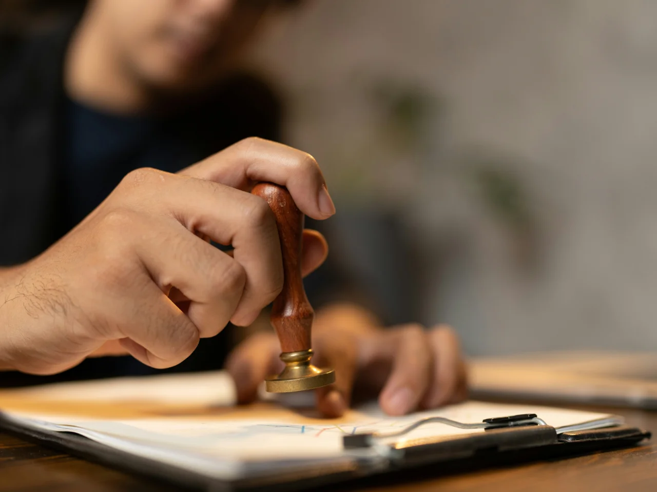 Identification documents prepared for notarization
